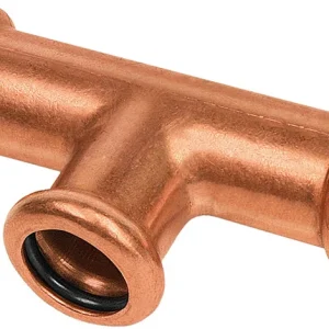 Uitverkoop Bonfix PRESS T-stuk 90° roodkoper 67 mm
