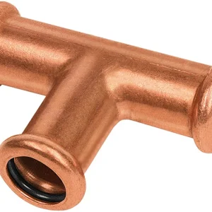 Beste Prijs Bonfix PRESS verloop T-stuk 90° roodkoper 35 x 22 x 35 mm