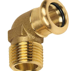 Veilige Betaling Bonfix PRESS draadknie 90° buitendraad x pers 1/2" x 22 mm