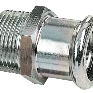 Beperkte Voorraad Bonfix PRESS draadkoppeling staalverzinkt buitendraad x pers 1" x 22 mm