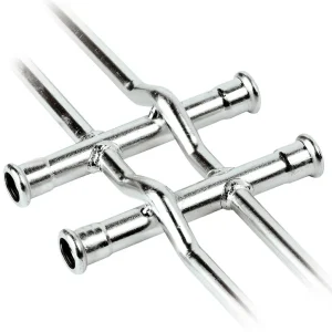 Uitverkoop Bonfix PRESS kruisingpaar dubbel staalverzinkt 22 x Ø15 mm