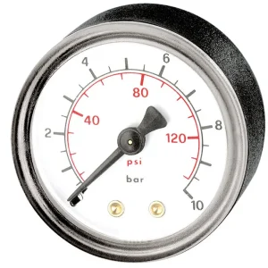 Must-Have Watts manometer type 63-A achter aansluiting ¼" max. 10 bar