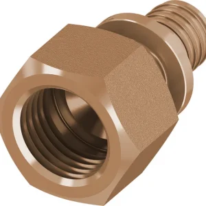 Bestseller TECEflex schroefkoppeling brons pers x binnendraad 32 mm x 1"