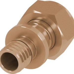 Betaalbaar TECEflex overgangsstuk brons pers x losse wartel 16 mm x 3/4"