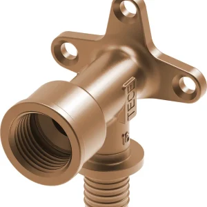 TECEflex muurplaat brons pers x binnendraad 25 mm x 3/4" Meest Verkocht