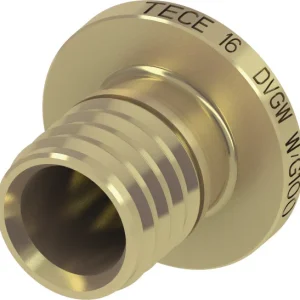 TECEflex afsluitplug messing pers 14 mm Aanbieding
