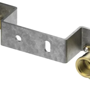 TECEflex gemini beugel met muurplaten messing pers x binnendraad Betrouwbaar