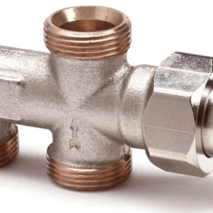 Dagaanbieding IMI Heimeier Duolux onderblok tweepijpsverdeler M24 x ½ inch