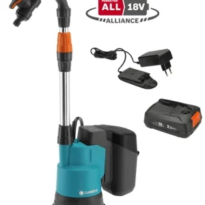 Gardena accu regentonpomp 2000/2 18V P4A set Voordeelprijs