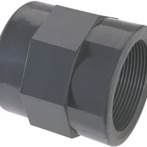 Druk PVC schroefbus 75 mm lijm x binnendraad 2 1/2 Snelle Levering