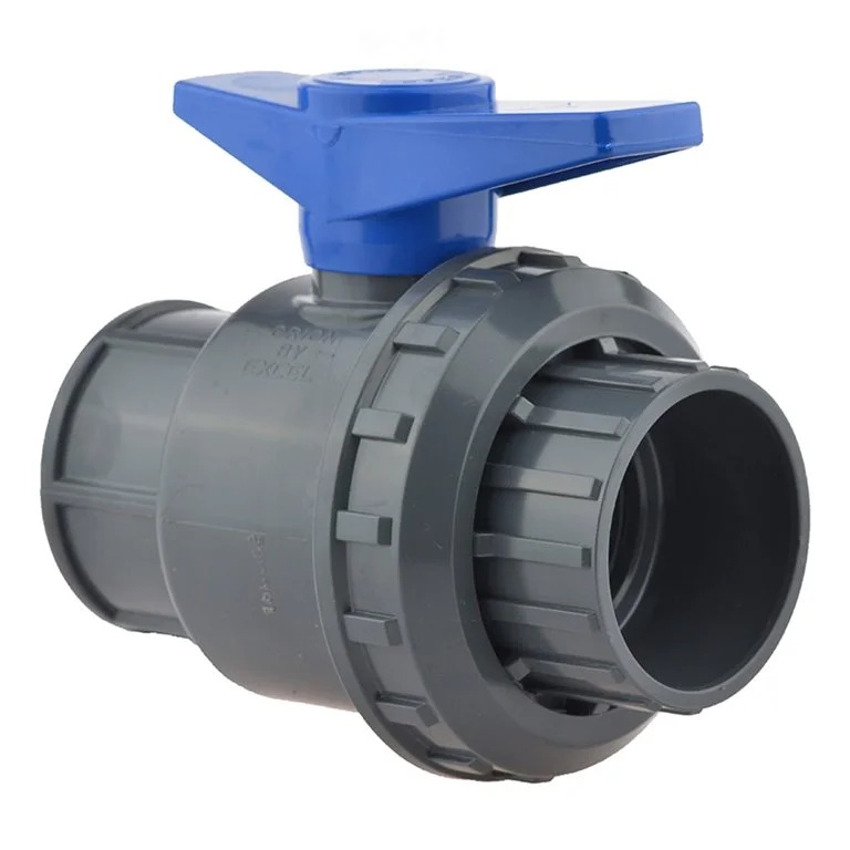 Druk PVC kogelkraan 1 x wartel Laatste Versie