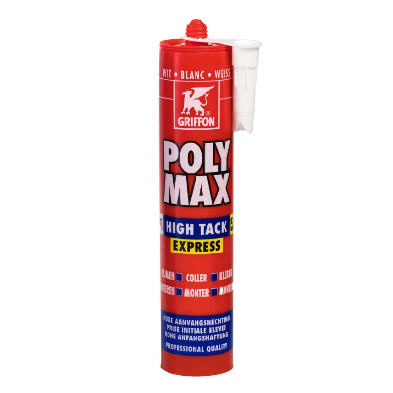 Griffon Poly Max High Tack Express wit koker à 435 gram Premium