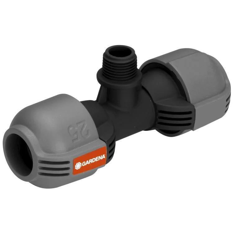 Hete Deal Gardena T-stuk 25mm x 1/2 inch buitendraad