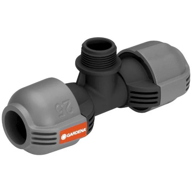 Koop Vandaag Gardena T-Stuk 25 mm x 3/4 inch buitendraad