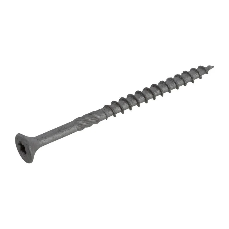 Tijdelijk Beschikbaar DynaPlus Spaanplaatschroef AR-Coating Platte Kop TX30 6.0 x 100/60 mm - 100 Stuks