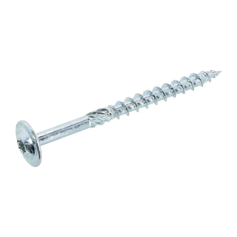 Voordeelprijs DynaPlus Houtbouwschroef Verzinkt TK + Snijpunt TX40 8.0 x 400/80 mm - 50 Stuks