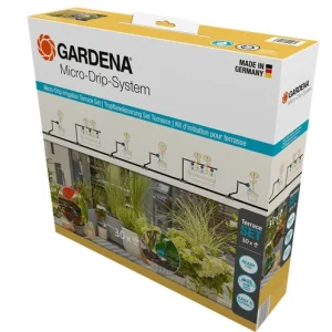Gardena micro-drip-bewatering terras set voor 30 planten Laatste Kans