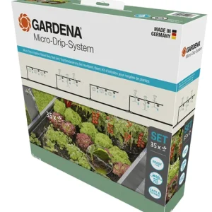 Laatste Kans Gardena verhoogde moestuin & borders micro-drip startset