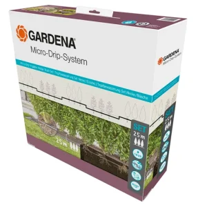 Gratis Retour Gardena micro-drip startset voor hagen & rijplanten 25 meter