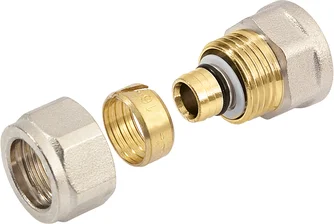 Bonfix alu-knel schroefbus alu-knel x binnendraad 26 mm x 3/4" Snelle Levering