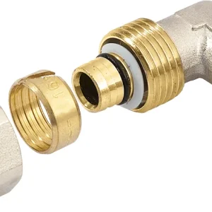Bonfix alu-knel kniekoppeling alu-knel x buitendraad 20 mm x 1/2" Weekendaanbieding