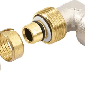Bonfix alu-knel kniekoppeling alu-knel x binnendraad 25 mm x 1" Lage Prijs