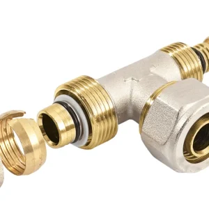 Bonfix alu-knel T-stuk koppeling verlopend 3 x alu-knel 26 x 20 x 26 mm Tijdelijk Beschikbaar