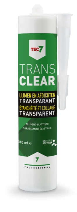 Lage Kosten Tec7 Trans Clear - patroon 310 ml