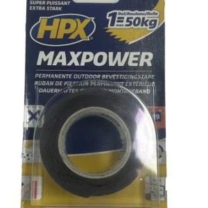 Uitverkoop HPX Powerseal dubbelzijdige tape 25 mm - 1,5 meter