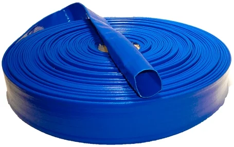 Lage Kosten Platte slang blauw 125 mm 5" per meter