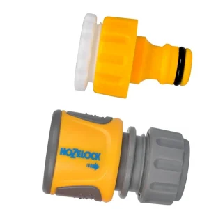 Hozelock startset kraanstuk 1/2" en 3/4" bin.dr. en slangkoppeling 1/2" Uitverkoop
