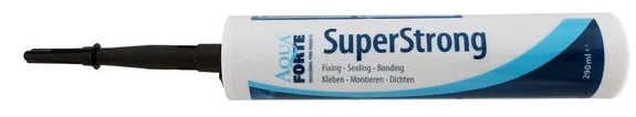 AquaForte lijm SuperStrong zwart Aanbieding