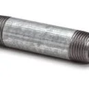 Gereduceerde Prijs Gegalvaniseerde pijpnippel 3/8" 100 mm