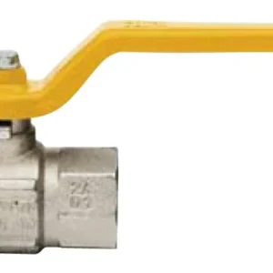 Betrouwbaar Messing gaskogelkraan 2 x bi.dr. ¾" PN 5