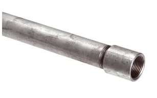 Betrouwbaar Gegalvaniseerde stalen buis met sok 1½" l = 6 meter
