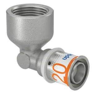 Uponor S-Press Plus knie 90° Water binnendraad 20 x ¾" Korting