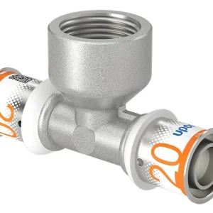 Koop Online Uponor S-Press Plus T-stuk 90° binnendraad Water 20 x ¾" x 20
