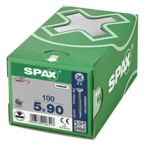 Spax spaanplaatschroeven PZ2 verzinkt 5 x 90 mm voldraad 100 stuks Shop Nu