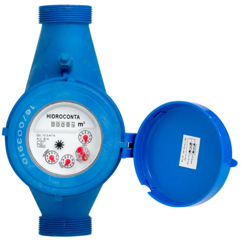 Hidroconta Hidrojet kunststof watermeter 1" buitendraad Weekendaanbieding