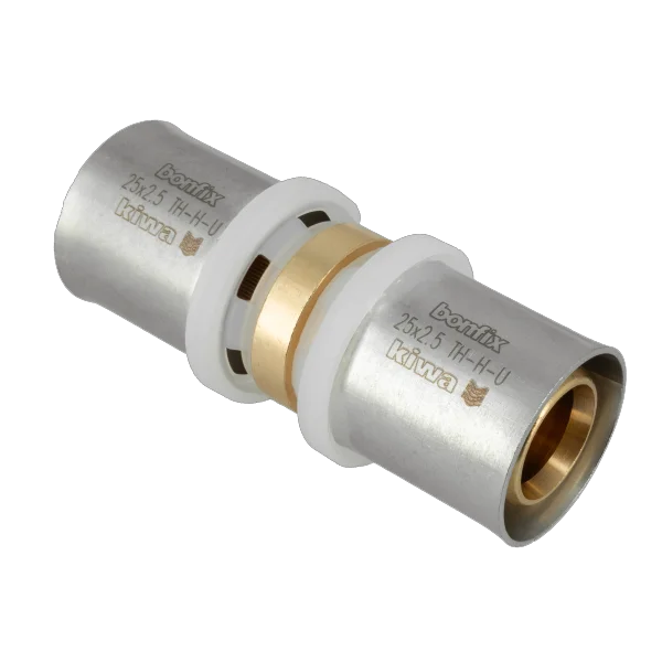 Favoriet Bonfix Alu-pers koppeling 25 x 25mm