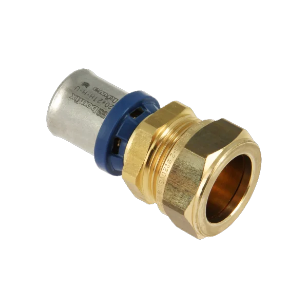 Hete Deal Bonfix Alu-pers verloopkoppeling knel 20 x 15mm