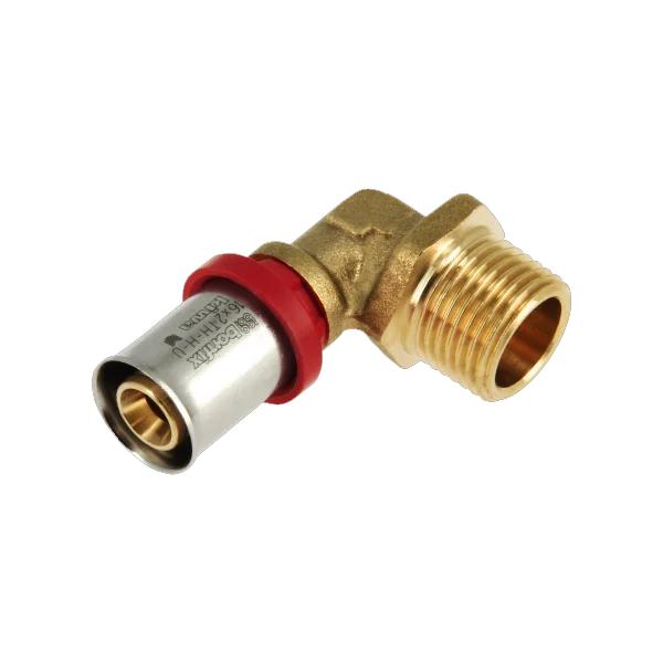 Rechtstreeks Van De Fabrikant Bonfix Alu-pers knie buitendraad 16mm x 3/4"