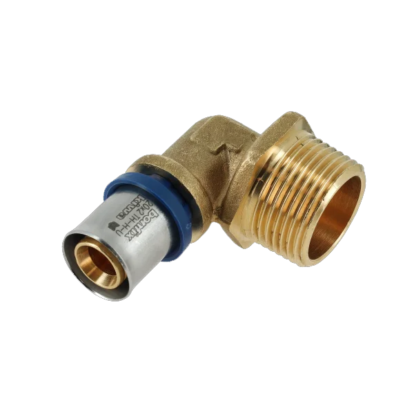 Merkproduct Bonfix Alu-pers knie buitendraad 20mm x 1"