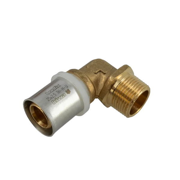 Betaalbaar Bonfix Alu-pers knie buitendraad 25mm x 3/4"