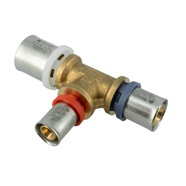 Direct Verzonden Bonfix Alu-pers verloop T-stuk 25 x 16 x 20mm
