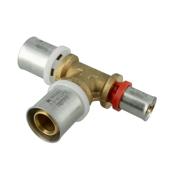 Beperkte Voorraad Bonfix Alu-pers verloop T-stuk 25 x 25 x 16mm