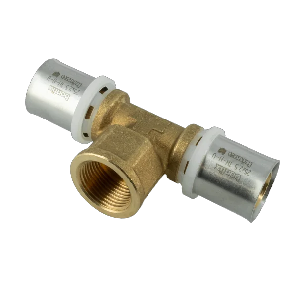 Laatste Kans Bonfix Alu-pers T-stuk binnendraad 25mm x 3/4"
