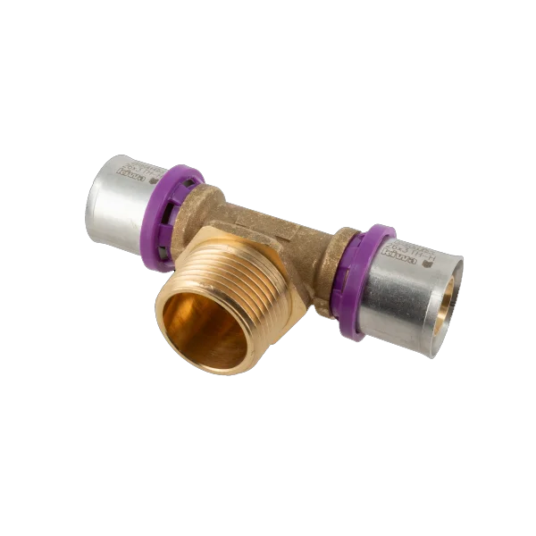Beste Prijs Bonfix Alu-pers T-stuk buitendraad 26mm x 1"