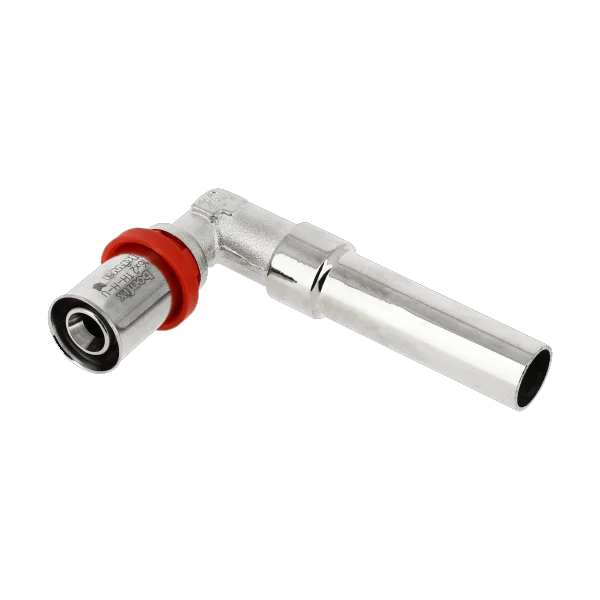 Bonfix alu-pers radiatorbocht 9cm buis 15mm x pers 16mm Actieprijs