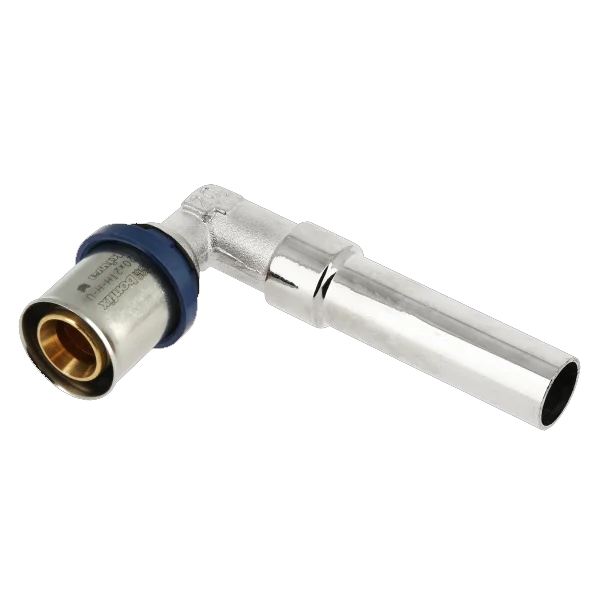 Fabrieksprijs Bonfix alu-pers radiatorbocht 9cm buis 22mm x pers 20mm